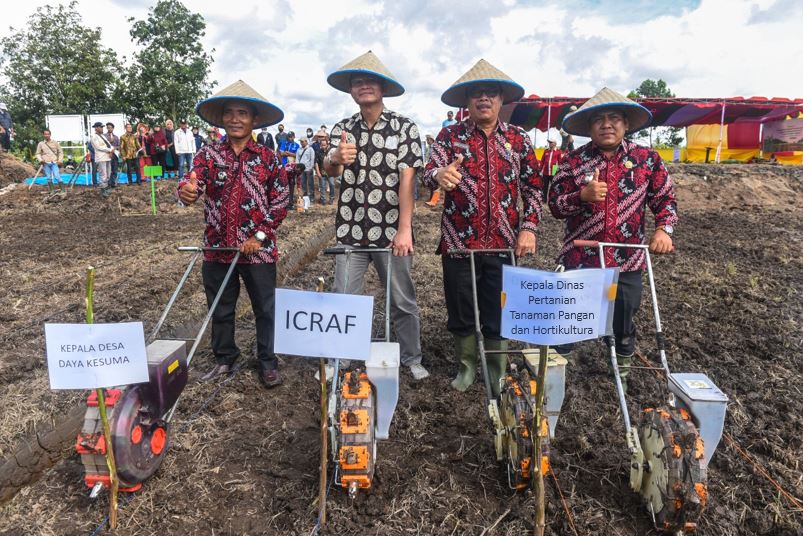 Usaha Tani Jagung, mendukung Model Usaha Tani Pertanian Ramah Lingkungan di Desa Daya Kesuma, Banyuasin